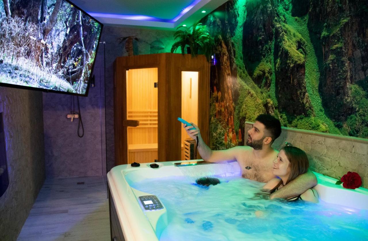 Apartamento Estrella Sauna Spa Jacuzzi Alhama de Aragón Kültér fotó