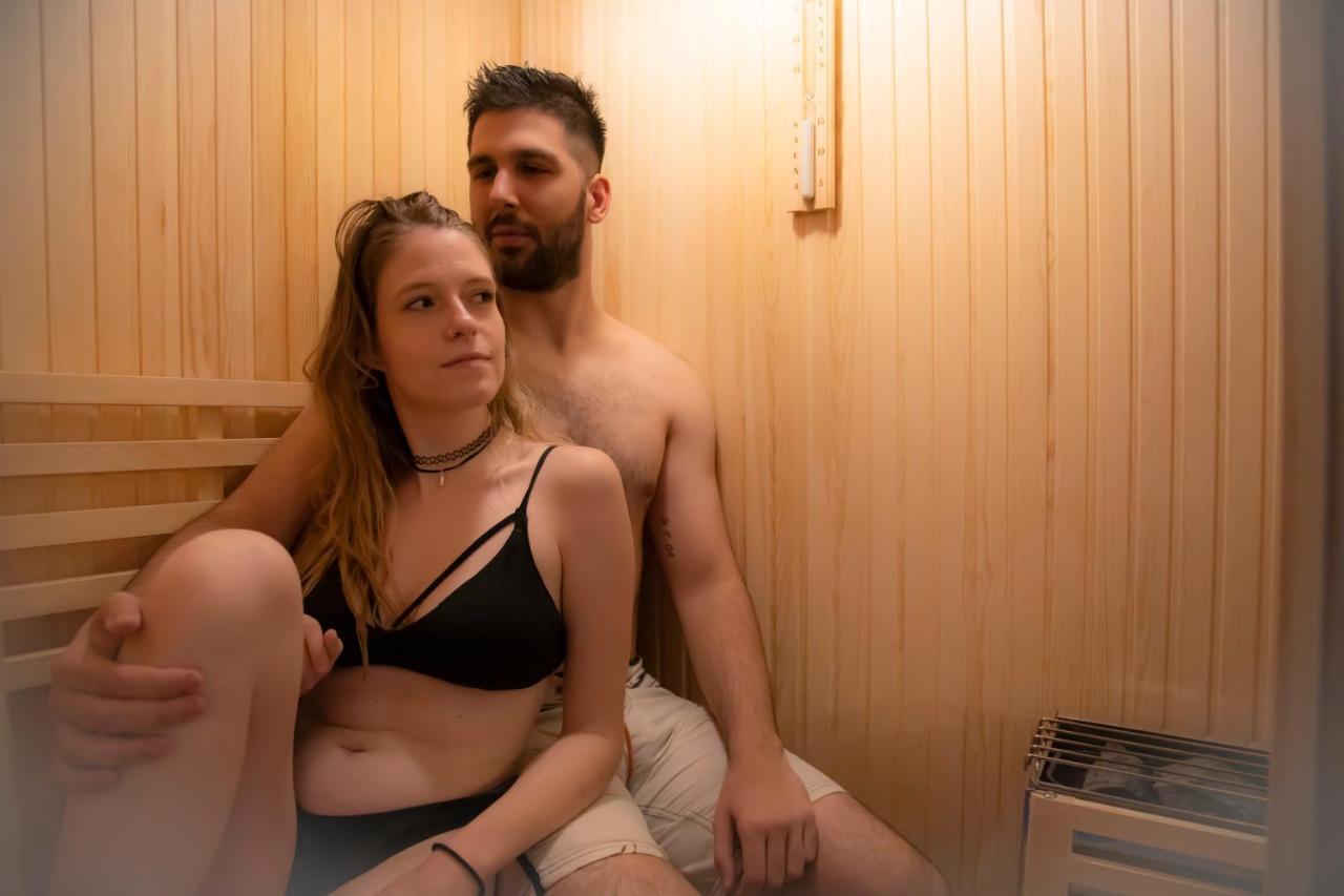 Apartamento Estrella Sauna Spa Jacuzzi Alhama de Aragón Kültér fotó